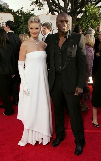 340x.jpg - BEVERLY HILLS, CA - JANUARY 15:  Model Heidi Klum and singer Seal arrive at the 64th Annual Golden Globe Awards at the Beverly Hilton on January 15, 2007 in Beverly Hills, California.   (Photo by Frazer Harrison/Getty Images) *** Local Caption *** Heidi Klum;Seal